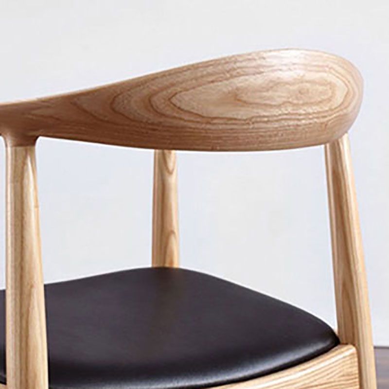 Traditional Solid Wood Dining Chair Open Back Single Dining Side Chair Clearhalo ' kitchen&dining_furn' 'Dining Chairs' 'Dining Tables & Seating' 'dining_chair' 'furn' 'furn_dining_chair' 'Furniture' 'furniture_dining_chair' 'Kitchen & Dining Furniture' 'kitchen' 1200x1200_43830ccc-58b4-4c13-a689-91db5931ae37