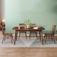 Modern Style Rubberwood Solid Wood Dining Table Rectangle Table with 4 Legs for Dinning Room Clearhalo ' dining_table' 'Dining Tables & Seating' 'Dining Tables' 'furn' 'furn_dining_table' 'Furniture' 'furniture_dining_table' 'Kitchen & Dining Furniture' 'kitchen&dining_furn' 'kitchen' 'kitchen_dining_table' 1200x1200_4386d16f-d1b4-4f52-8f4d-68e1c5a9ec03