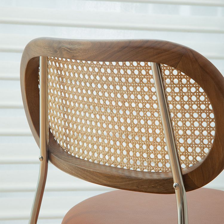 Contemporary Style Metal Chairs Set Open Back Side Dining Room Kitchen Chair Clearhalo ' kitchen&dining_furn' 'Dining Chairs' 'Dining Tables & Seating' 'dining_chair' 'furn' 'furn_dining_chair' 'Furniture' 'furniture_dining_chair' 'Kitchen & Dining Furniture' 'kitchen' 1200x1200_438809cc-87ba-4342-847f-11c9bd732bad