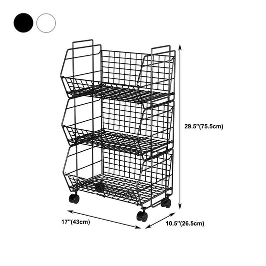 10.43"W Bookshelf Contemporary Style Bookcase for Study Room Office with Casters Clearhalo 'Bookcases' 'furn' 'furn_bookcases' 'Furniture' 'Office Furniture' 1200x1200_43881ca7-8ca7-4b0a-8b22-4d94ad2b8109