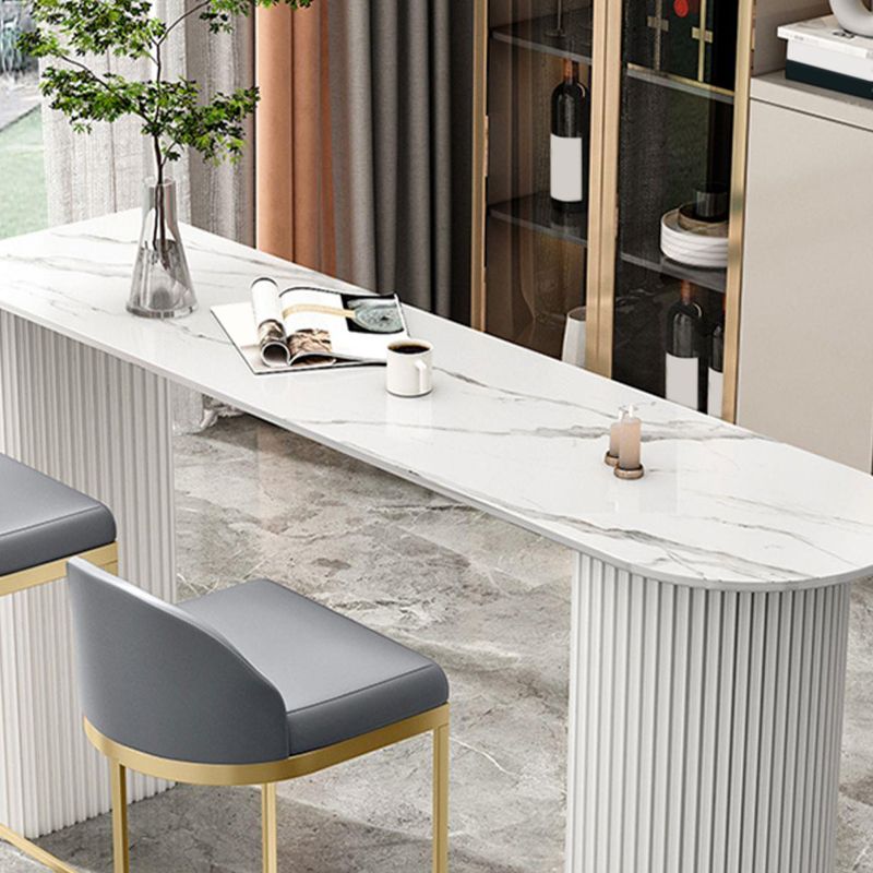 Modem en eigentijdse stenen specialiteit pubbalktafel voor woonkamer