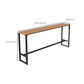 1/2/5 Pieces Modern Reclaimed Wood Bar Table Set Fixed Table Counter Table Clearhalo 'Bar Furniture' 'furn' 'furn_home_bar_bar_sets' 'Furniture' 'Home Bars & Bar Sets' 'home_bar_bar_sets' 'Kitchen & Dining Furniture' 1200x1200_4389fdaa-8aff-41fa-86d7-46f7f42d96cb