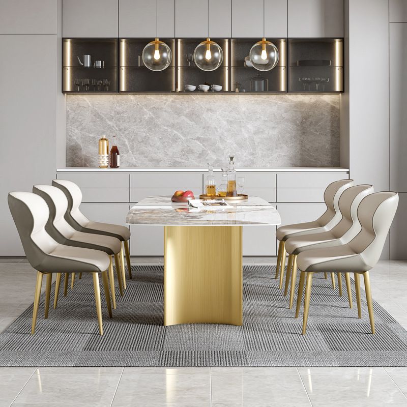 Industrial Chairs Dining Arm Chair for Kitchen with Metal Legs Clearhalo 'Dining Chairs' 'Dining Tables & Seating' 'dining_chair' 'furn' 'furn_dining_chair' 'Furniture' 'furniture_dining_chair' 'Kitchen & Dining Furniture' 1200x1200_438aaf3c-21a7-49da-b90a-3992ce2c4b60