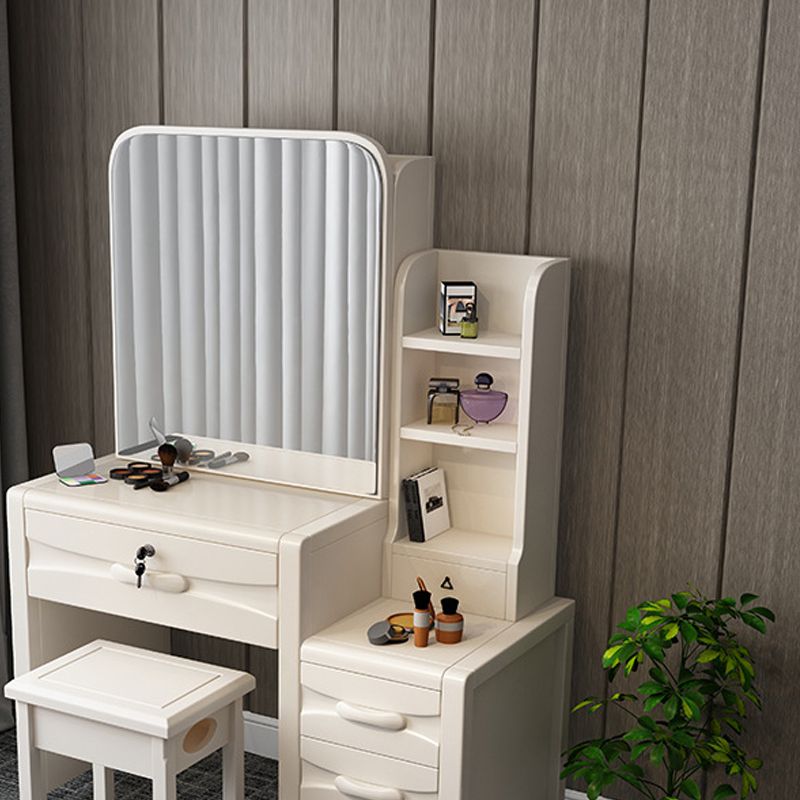 Traditioneller Stil 17.71 "Weitmaser Holz -Waschtisch mit Schubladen