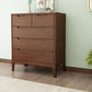 American Traditional Storage Chest Solid Wood Dresser with 5/6/7 Drawers