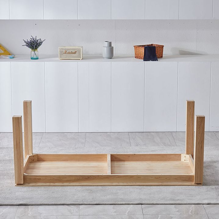 Rectangle Dining Table Modern Solid Wood Fixed Table with 4 Legs Clearhalo ' dining_table' 'Dining Tables & Seating' 'Dining Tables' 'furn' 'furn_dining_table' 'Furniture' 'furniture_dining_table' 'Kitchen & Dining Furniture' 'kitchen&dining_furn' 'kitchen' 'kitchen_dining_table' 1200x1200_43920e27-5f1c-46f6-9a18-4bcfe7af2901
