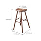Modern Style Bar Table Set 1/2/3 Pieces Round Solid Wood Bar table with Backless Stools Clearhalo 'Bar Furniture' 'furn' 'furn_home_bar_bar_sets' 'Furniture' 'Home Bars & Bar Sets' 'home_bar_bar_sets' 'Kitchen & Dining Furniture' 1200x1200_4393a074-5296-47fe-b58f-eebb5a95f835