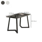 Modern Stone Dining Table 1/2/5/7 Pieces Dining Set for Living Room
