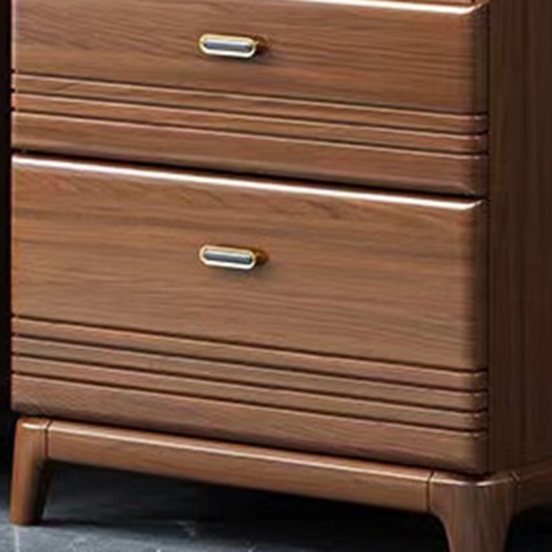 Mid-Century Modern Chest Straight Legs Side Cabinet with Drawer