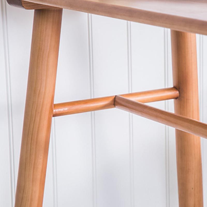 Juego de mesa y taburete de madera maciza de 1/2/3 piezas, juego moderno de altura para mostrador interior