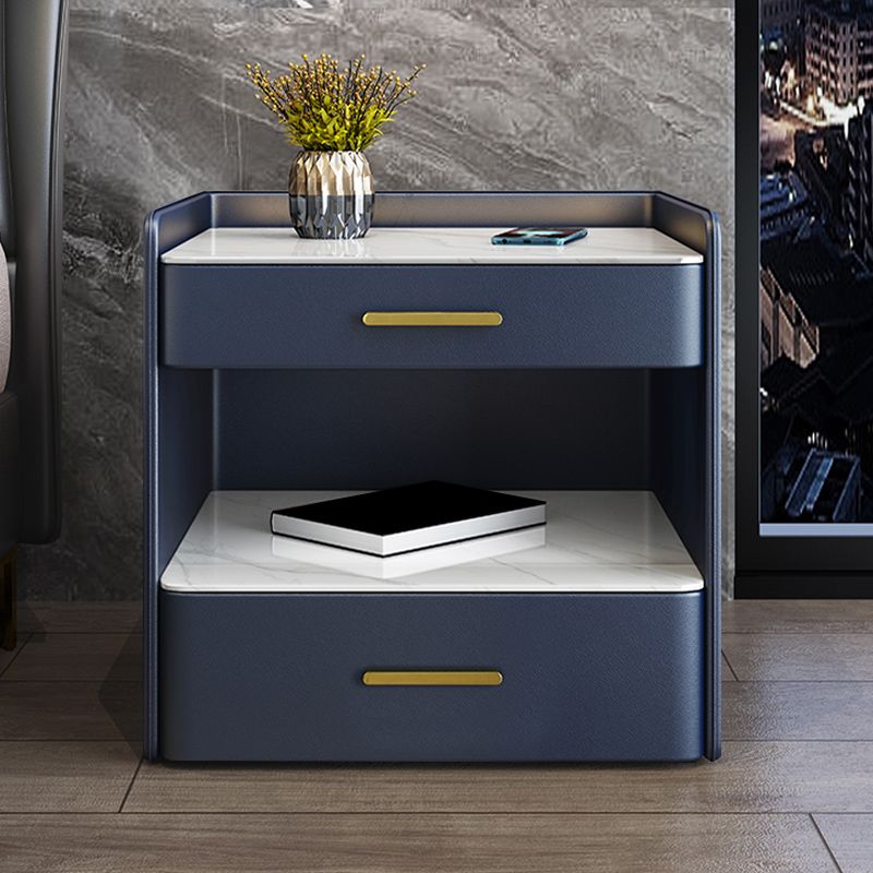 Stenen bed nachtkastje open opbergde bedkast met laden