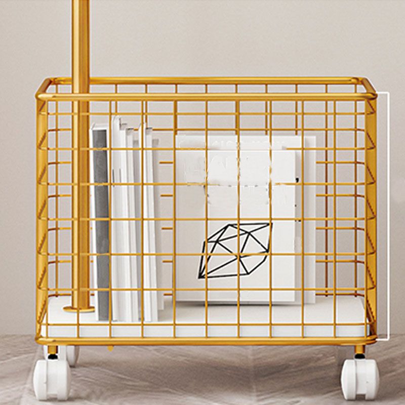 Scaffali per ganci metallici per glam Hall non includevano metallo a rastrelliere.