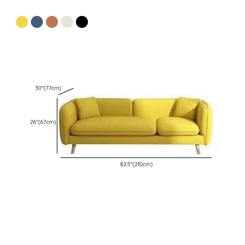 Zeitgenössische rutschbezogene Wohnzimmerquadratarm -Armkissen Sitzgelegenheiten