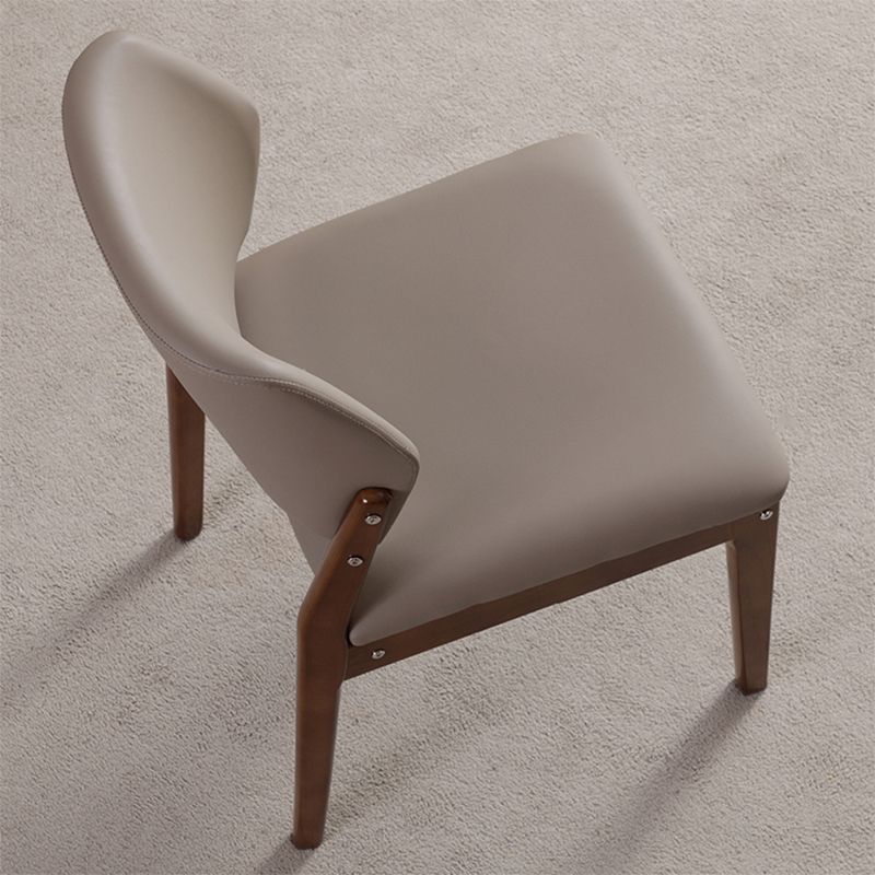 Upholstered Kitchen Side Chair Modern Style Open Back Armless Chair Clearhalo 'Dining Chairs' 'Dining Tables & Seating' 'dining_chair' 'furn' 'furn_dining_chair' 'Furniture' 'Kitchen & Dining Furniture' 1200x1200_439f9e3c-6527-47ec-ad7c-3d829ce96095