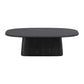 Pedestal Coffee Table Black Solid Wood Coffee Cocktail Table Clearhalo 'Coffee & Accent Tables' 'Coffee Tables' 'coffee_tables' 'furn' 'furn_coffee_tables' 'Furniture' 'Living Room Furniture' 1200x1200_43a1153d-2afc-4200-ae86-3f575427ea2c