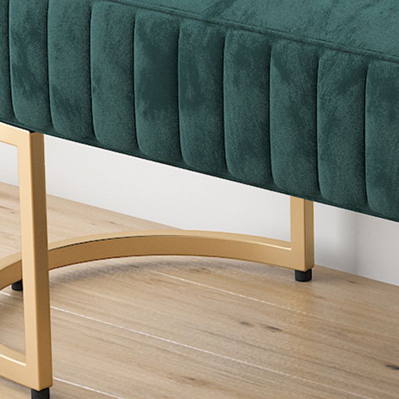 14.82-inch Width Modern Seating Bench Cushioned Metal Entryway Bench Clearhalo 'Benches' 'Chairs & Seating' 'furn' 'furn_benches' 'Furniture' 'Living Room Furniture' 1200x1200_43a18da9-ccf0-4e84-927d-4c2e679af915