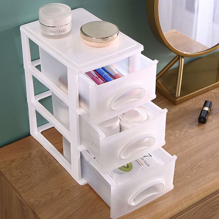 Cajones modernos Cajones de archivos de plástico vertical para la oficina en casa