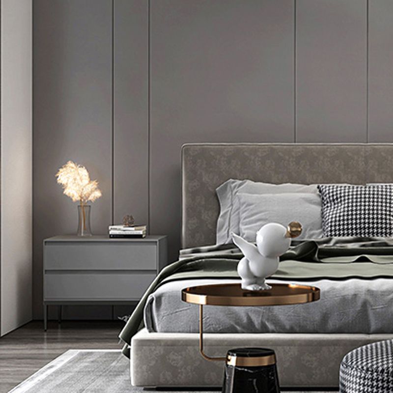 2つの引き出しアクセントテーブルナイトスタンドアンティークフィニッシュモダンベッドナイトスタンド