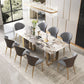 Luxury 1/2/3/5/6/7/8/9 Pieces Dining Set with Stone Dining Table and Chairs Dinette Set Clearhalo 'Dining Room Sets' 'Dining Tables & Seating' 'dining_room_set' 'furn' 'furn_dining_room_set' 'Furniture' 'furniture_dining_room_set' 'Kitchen & Dining Furniture' 'kitchen&dining_furn' 'kitchen' 1200x1200_43a49c1e-93e0-4fb5-b9d4-b0ef6aa87242