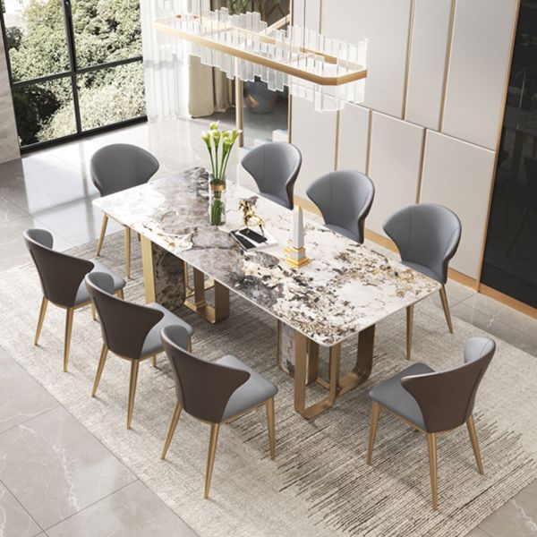Luxury 1/2/3/5/6/7/8/9 Pieces Dining Set with Stone Dining Table and Chairs Dinette Set Clearhalo 'Dining Room Sets' 'Dining Tables & Seating' 'dining_room_set' 'furn' 'furn_dining_room_set' 'Furniture' 'furniture_dining_room_set' 'Kitchen & Dining Furniture' 'kitchen&dining_furn' 'kitchen' 1200x1200_43a49c1e-93e0-4fb5-b9d4-b0ef6aa87242