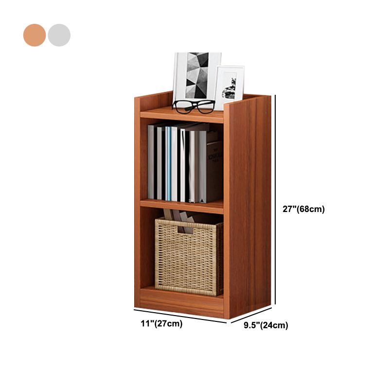 Modern Style Standard Bookcase Engineered Wood Closed Back Bookshelf Clearhalo 'Bookcases' 'furn' 'furn_bookcases' 'Furniture' 'Office Furniture' 1200x1200_43a4e165-ed88-4f2d-9423-903fd60ae444