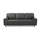 Contemporary Pillow Back Couch Leather Sofa with Solid Wood Legs Clearhalo 'Furniture' 'furniture_sofas' 'Living Room Furniture' 'Sofa' 'sofas' 1200x1200_43a59237-2fbf-4d9b-9270-3c4fca8507cf
