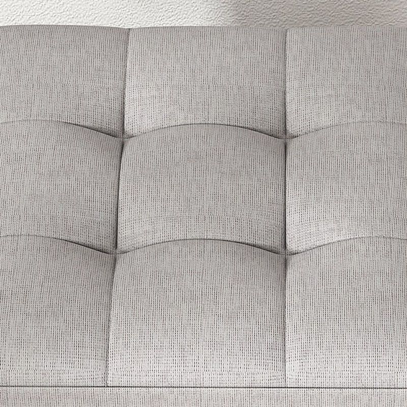 Modern Pouf Ottoman Cotton Upholstered Tufted Solid Color Square Ottoman with Storage Clearhalo 'furn' 'furn_ottomans_poufs' 'Furniture' 'Living Room Furniture' 'Ottomans & Poufs' 'ottomans_poufs' 1200x1200_43a9b698-8be2-4c8c-af4d-b66075e6cbc4