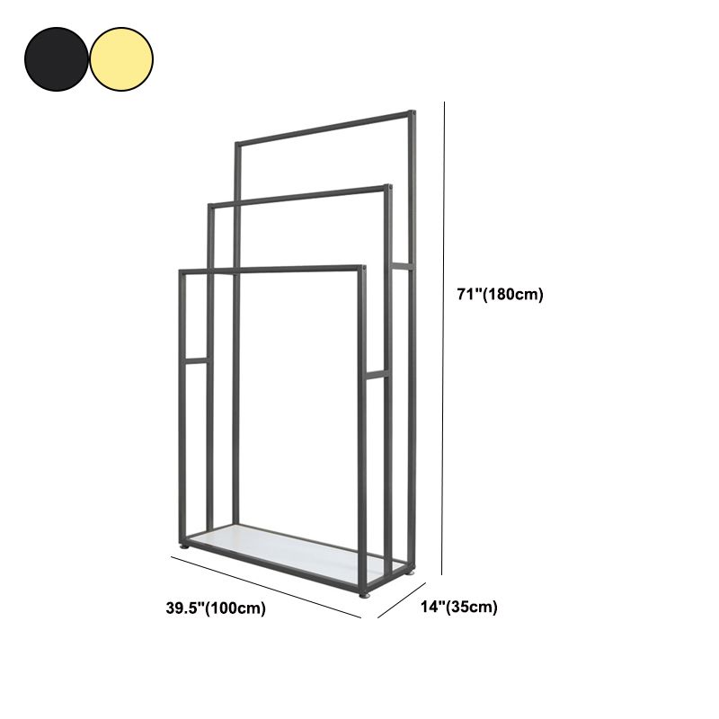 Eigentijdse kaprek gratis staande metalen hal standaard hal