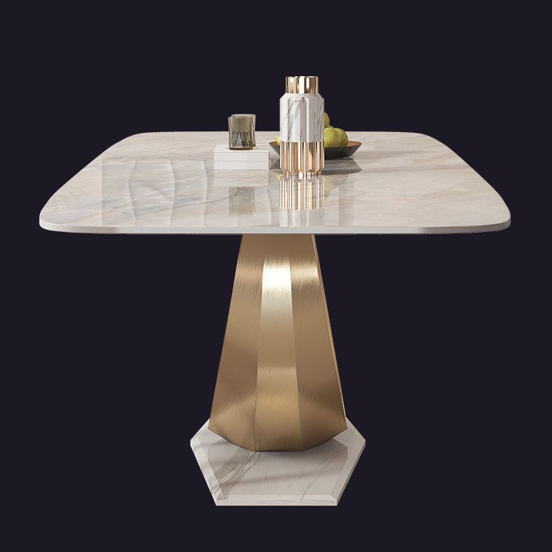 Luxurious Sintered Stone Dining Set Rectangle 1/4/5/7 Pieces Dinette Table Set Clearhalo 'Dining Room Sets' 'Dining Tables & Seating' 'dining_room_set' 'furn' 'furn_dining_room_set' 'Furniture' 'Kitchen & Dining Furniture' 1200x1200_43af1d68-e85c-491b-80c5-8d5db2738809