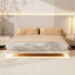 Solid Wood Platform Bed Frame Contemporary White Platform Bed