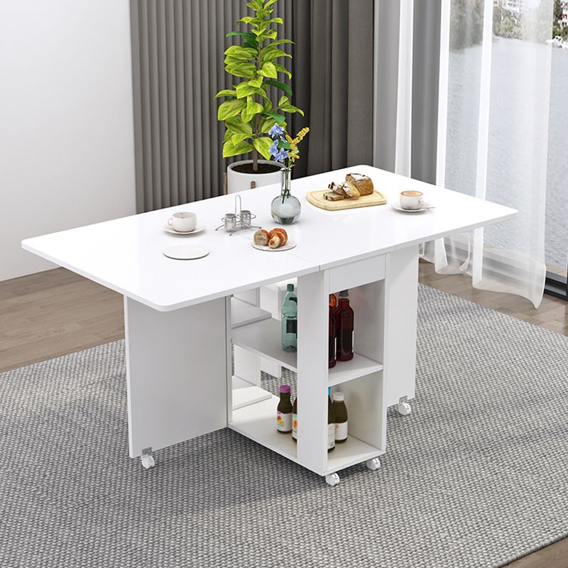 Contemporary Faux Marble Multifunction Table Single Rectangle Table (table only) Clearhalo ' dining_table' 'Dining Tables & Seating' 'Dining Tables' 'furn' 'furn_dining_table' 'Furniture' 'furniture_dining_table' 'Kitchen & Dining Furniture' 'kitchen&dining_furn' 'kitchen' 'kitchen_dining_table' 1200x1200_43b90fbc-a9c7-4a25-91c1-87ec77430cc2
