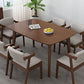 Modern Solid Wood Dining Table Rectangle Table with 4 Legs for Dinning Room Clearhalo ' dining_table' 'Dining Tables & Seating' 'Dining Tables' 'furn' 'furn_dining_table' 'Furniture' 'furniture_dining_table' 'Kitchen & Dining Furniture' 'kitchen&dining_furn' 'kitchen' 'kitchen_dining_table' 1200x1200_43bac4c0-1922-4ff8-a7b1-42f259ba25e3