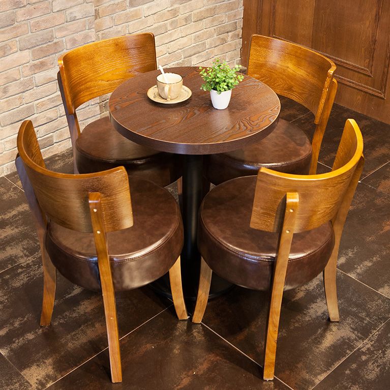 Industrial Style Home Furniture MDF Dining Room Collection for Dining Room Clearhalo ' dining_table' 'Dining Tables & Seating' 'Dining Tables' 'furn' 'furn_dining_table' 'Furniture' 'furniture_dining_table' 'Kitchen & Dining Furniture' 'kitchen&dining_furn' 'kitchen' 'kitchen_dining_table' 1200x1200_43be2766-286d-4181-9db5-923984a68325