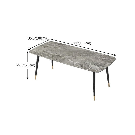 Nordic 1/2/3/5/7 Pieces Dining Set with Sintered Stone Table and Leather Chairs Dining Set Clearhalo 'Dining Room Sets' 'Dining Tables & Seating' 'dining_room_set' 'furn' 'furn_dining_room_set' 'Furniture' 'furniture_dining_room_set' 'Kitchen & Dining Furniture' 'kitchen&dining_furn' 'kitchen' 1200x1200_43be2af5-153d-4656-bc0d-6fc3a73df017