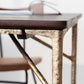 Traditional Luxury Dining Table Rectangle Solid Wood Dining Table with Metal Base Clearhalo 'Dining Tables & Seating' 'Dining Tables' 'dining_table' 'furn' 'furn_dining_table' 'Furniture' 'furniture_dining_table' 'Kitchen & Dining Furniture' 'kitchen' 'kitchen_dining_table' 1200x1200_43bf82cf-455a-415a-a56c-cb703df7ae60