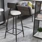 Industrial Iron Bar Table Faux Marble White Rectangle Top 41.3"H Bistro Table Clearhalo 'Bar Furniture' 'Bar Tables' 'bar_tables' 'furn' 'furn_bar_tables' 'Furniture' 'furniture_bar_tables' 'Kitchen & Dining Furniture' 1200x1200_43bfab9a-15fd-471b-80b1-ba7269fdfbe1