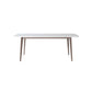 Traditional Luxury Rectangle Dining Table Stone Top Table for Home Clearhalo 'Dining Tables & Seating' 'Dining Tables' 'dining_table' 'furn' 'furn_dining_table' 'Furniture' 'Kitchen & Dining Furniture' 1200x1200_43c28f66-11ca-4145-93ab-c656d2e4ef66