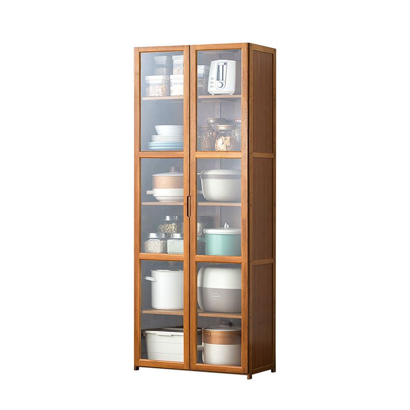 Modern Wood Sideboard Table 30-inch Sideboard in Brown for Kitchen Clearhalo 'buffet_sideboard' 'Buffets & Sideboards' 'Furniture' 'furniture_buffet_sideboard' 'Kitchen & Dining Furniture' 1200x1200_43c3bbaa-60bb-4751-b915-46a678e8569a