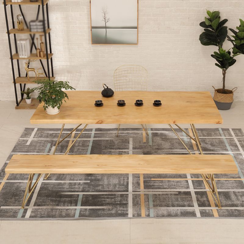 Traditional Luxury Dining Table Rectangle 4 Legs Home Furniture for Indoor Clearhalo ' dining_table' 'Dining Tables & Seating' 'Dining Tables' 'furn' 'furn_dining_table' 'Furniture' 'furniture_dining_table' 'Kitchen & Dining Furniture' 'kitchen&dining_furn' 'kitchen' 'kitchen_dining_table' 1200x1200_43c3e846-9ac6-499d-a309-4689d376aa61