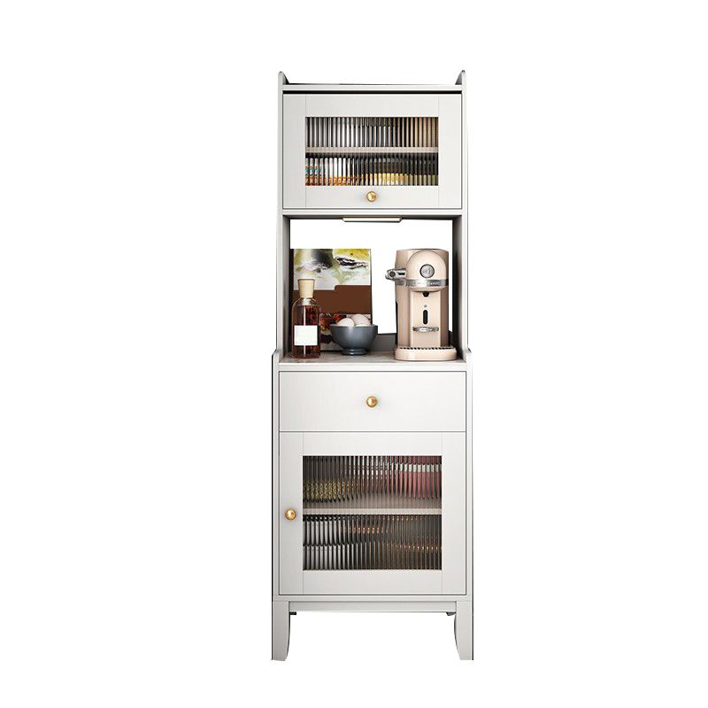 Moderni moderni mobili server server buffet sideboard con luci a LED