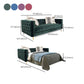 33" Wide Glam Sleeper Sofa Pillow Included Tufted Back Sleeper Sofa