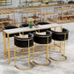 Upholstered Dining Stools Low Back Bar Stools with Metal Base Clearhalo 'Bar Furniture' 'Bar Stools' 'bar_stools' 'furn' 'furn_bar_stools' 'Furniture' 'Kitchen & Dining Furniture' 1200x1200_43c67b00-0b0a-484e-ad2a-18921baa1cdf