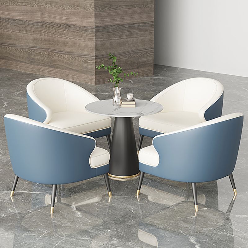 23.62" Wide Arm Chair Faux Leather Recessed Arms Accent Chair Clearhalo 'Accent Chairs' 'accent_chairs' 'Chairs & Seating' 'furn' 'furn_accent_chairs' 'Furniture' 'Living Room Furniture' 1200x1200_43c80dc2-478c-4e9d-a0f0-14d1dd0231ac