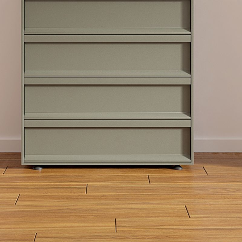 Tocador contemporáneo de almacenamiento de madera con 5 cajones