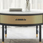 Luxurious Slate Round Top Coffee Table Set with Storage Drawer Clearhalo 'Coffee & Accent Tables' 'Coffee Tables' 'coffee_tables' 'furn' 'furn_coffee_tables' 'Furniture' 'Living Room Furniture' 1200x1200_43cd1bd4-deff-4639-9b0a-5346c8ddeb7f