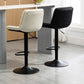 Contemporary Metal Barstool Faux Leather Footrest Adjustable Low Back Counter Stool Clearhalo 'Bar Furniture' 'Bar Stools' 'bar_stools' 'furn' 'furn_bar_stools' 'Furniture' 'Kitchen & Dining Furniture' 1200x1200_43cd6cd3-c9eb-42a3-a497-2cc9181bb476
