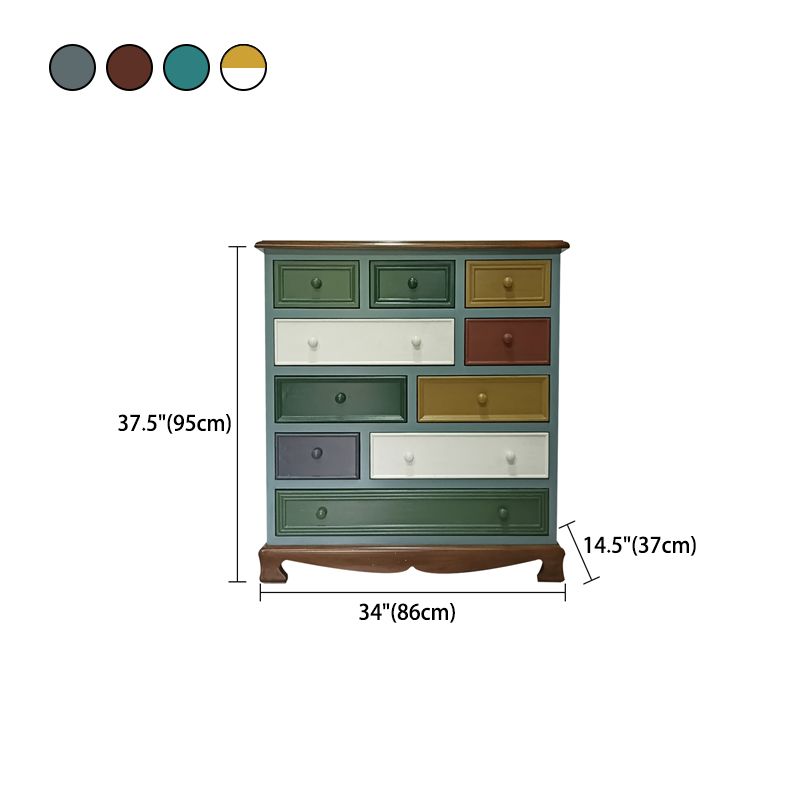 Traditional Style Chest Wooden Storage Chest with Drawers for Bedroom Clearhalo 'Bedroom Furniture' 'Dressers & Chests' 'dressers_chests' 'furn' 'furn_dressers_chests' 'Furniture' 1200x1200_43ce0227-18c7-4c71-a6b0-a9f99d3b12d1