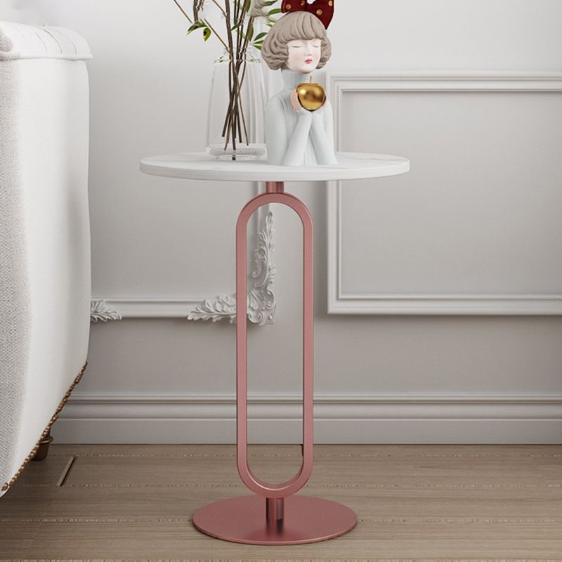 Dia 15,7 "/19.7" TABELLO DI PIETTA ROULD TABELLA Piedistale in bianco