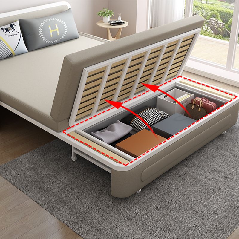 Divano pieghevole braccia svasati divano convertibili in pelle