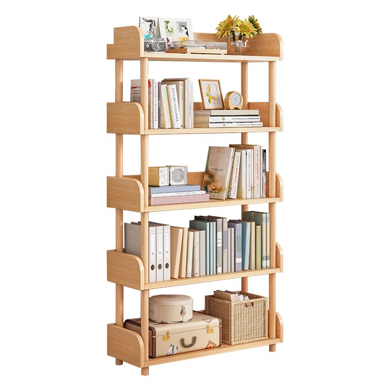 Scandinavian Bookshelf Engineered Wood Shelf Bookcase for Office Clearhalo 'Bookcases' 'furn' 'furn_bookcases' 'Furniture' 'Office Furniture' 1200x1200_43d2ba98-dd26-418a-a323-7eecaf9c52e1